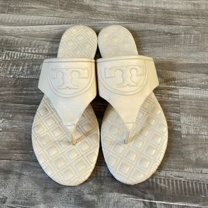 Tory Burch Leather Thong Sandel Size 9.5